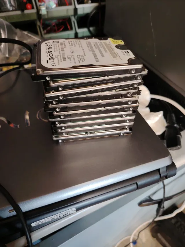 Lotto 10 Hard Disk 2.5 SATA