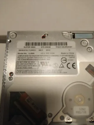 Unidad DVD MacBook Pro 2010 Panasonic UJ-898