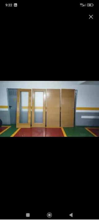 Puertas de madera maciza