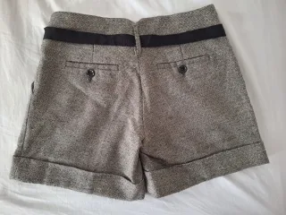Shorts jaspeados Massimo Dutti