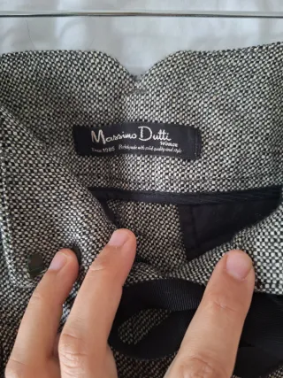 Shorts jaspeados Massimo Dutti