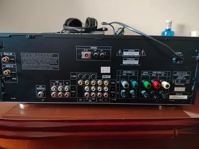 Harman Kardon AVR 1550 Receptor AV Negro