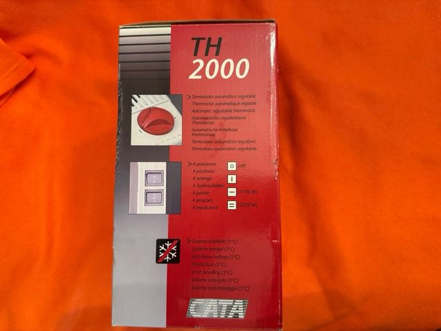 Calefactor CATA Termo Ventilador Blanco