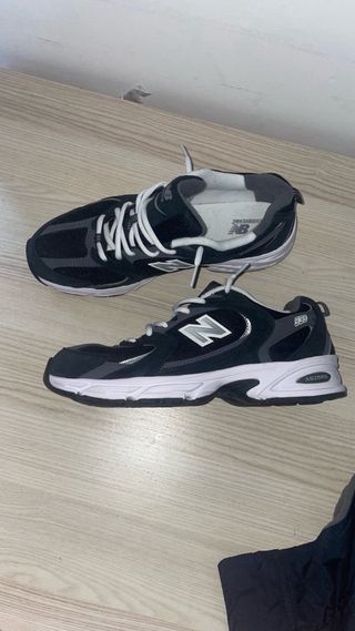 New Balance 530 Scarpe Uomo Donna Nero Grigio