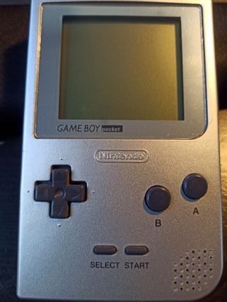 Nintendo Game Boy Pocket Plata