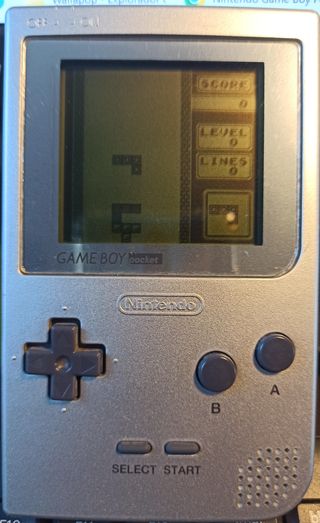 Nintendo Game Boy Pocket Plata