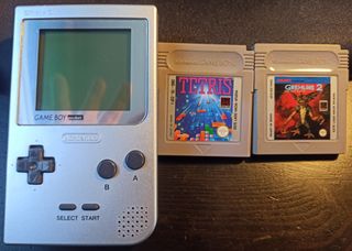 Nintendo Game Boy Pocket Plata