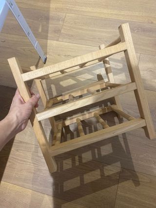 Scaffale per vino in legno