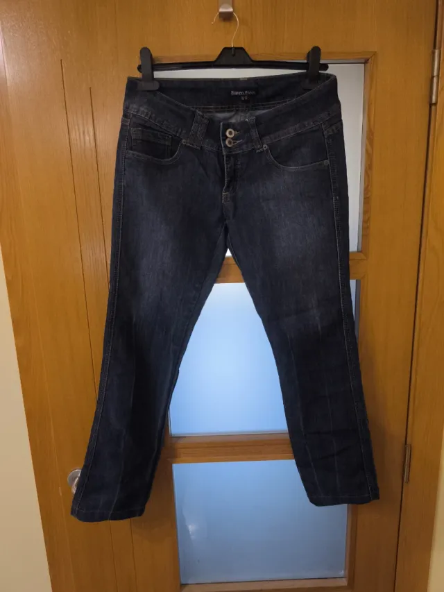 Pantalón Vaquero Blanco Jeans Talla 38