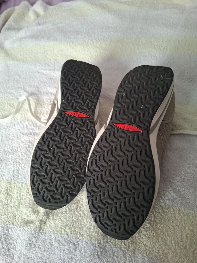 Zapatos MBT Hombre Beige/Gris