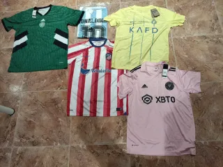 5 Camisetas de Fútbol Nuevas