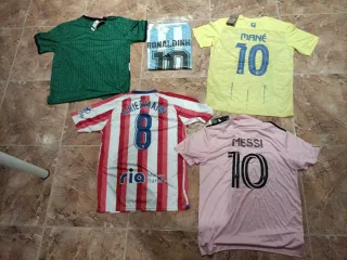 5 Camisetas de Fútbol Nuevas