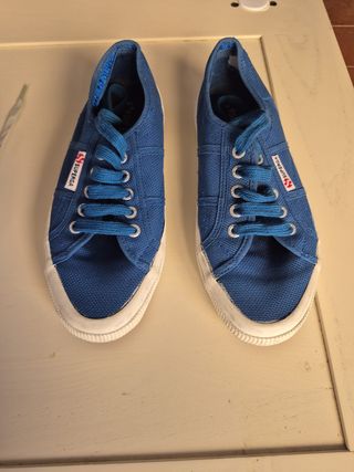 Superga blu n. 38