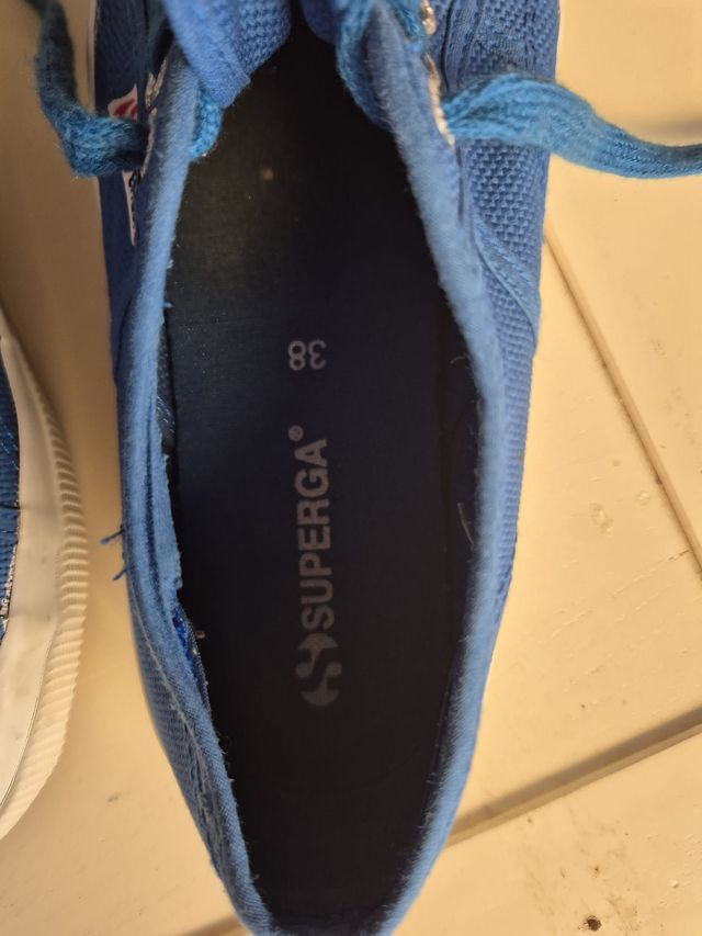 Superga blu n. 38