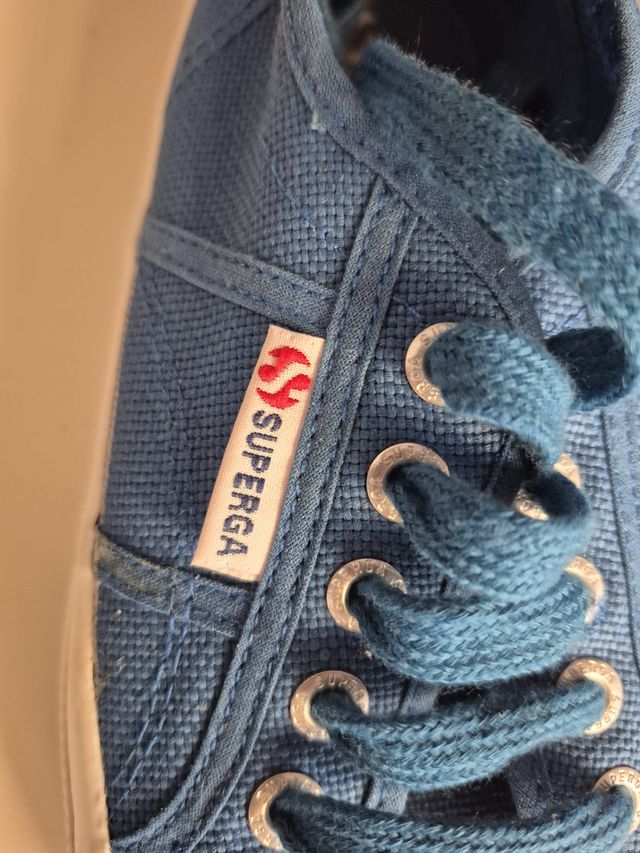 Superga blu n. 38