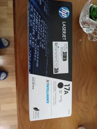 Tóner HP LaserJet 17A Original Negro