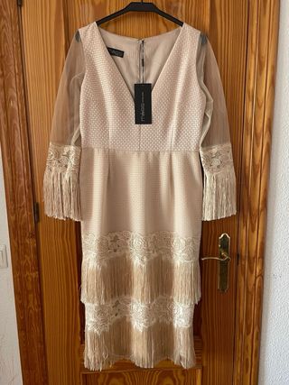Vestido Matilde Cano Talla 42 Nuevo con etiqueta