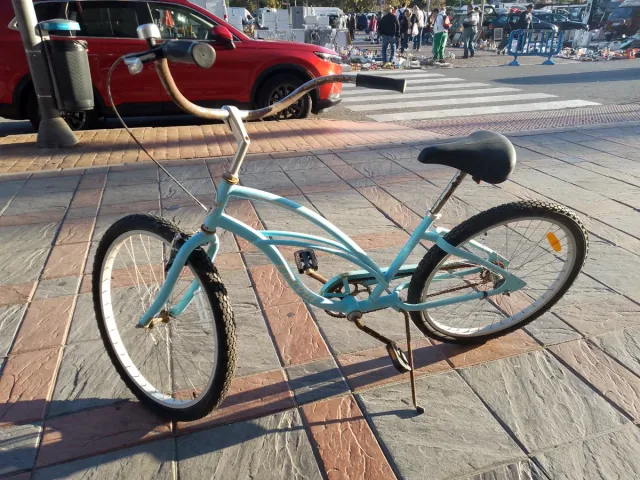 Bicicleta Cruiser Electra Azul