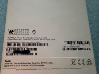 iPhone 15 Pro Max 256GB Nero