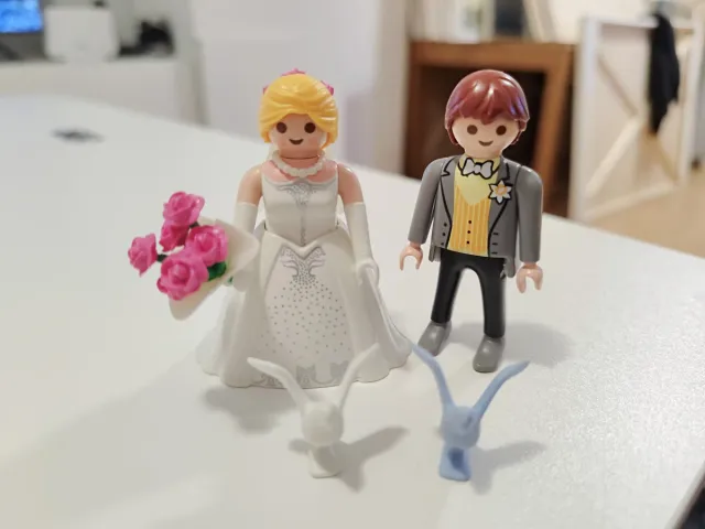 Pareja Novios Playmobil