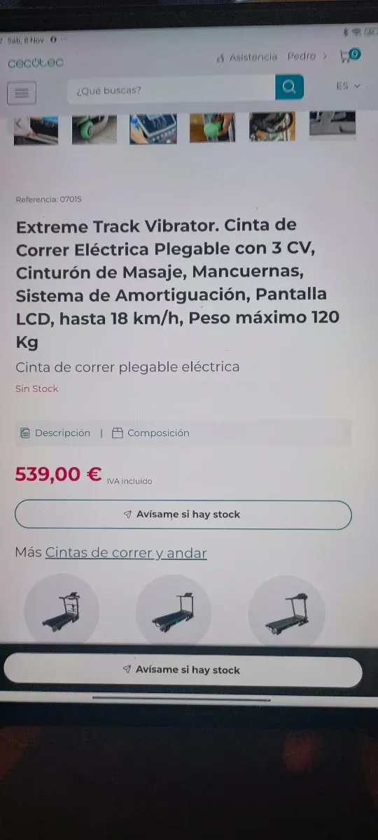 Cinta de andar Cecotec