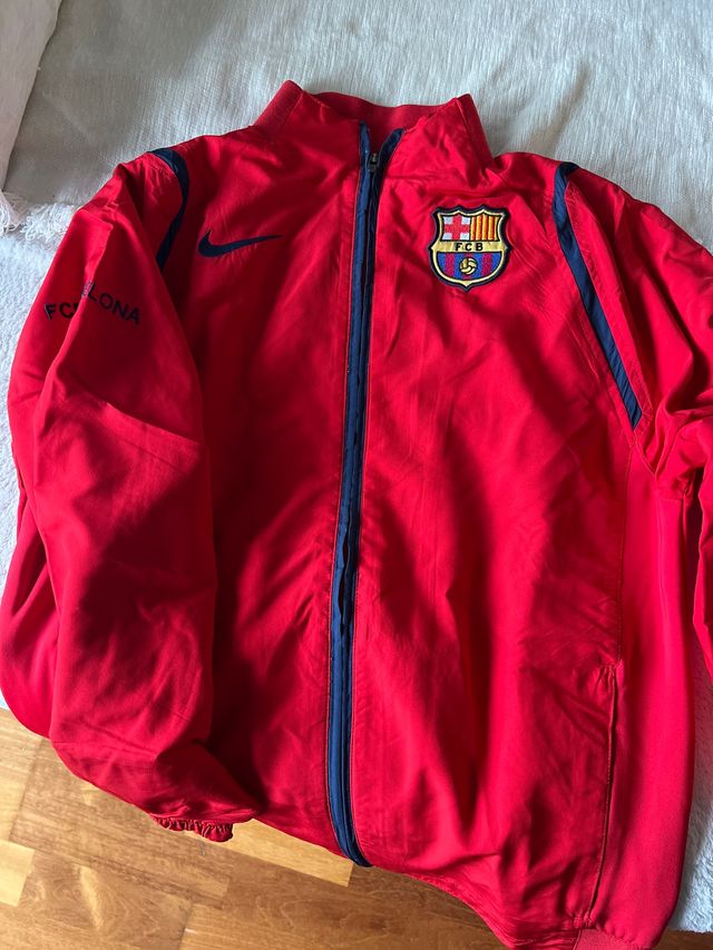 Chaqueta Nike FC Barcelona Vintage Roja