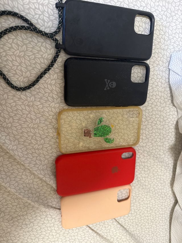 Lote 5 Fundas Móvil Variadas