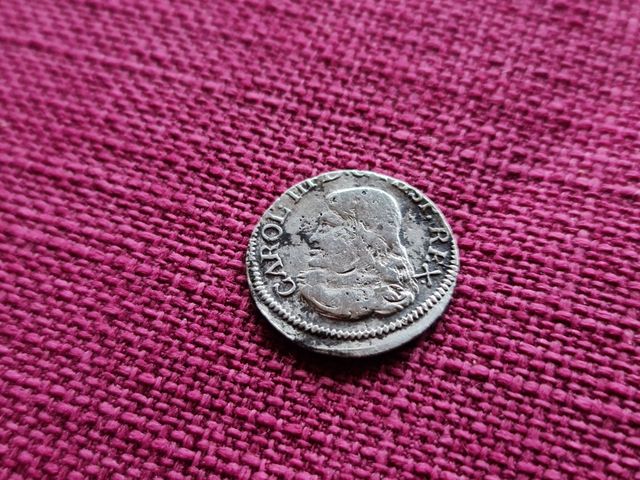 Moneda antigua raro CROAT CALLOS III 1706