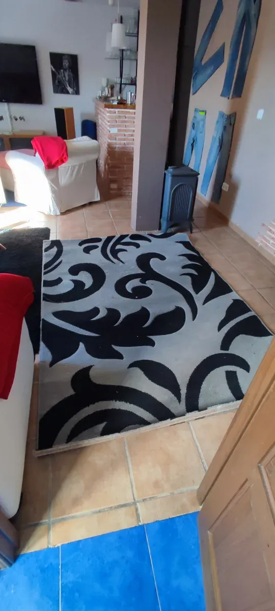 Alfombra salón diseño moderno