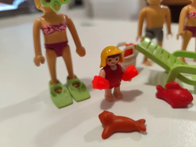 Figuras Playmobil Familia Playa