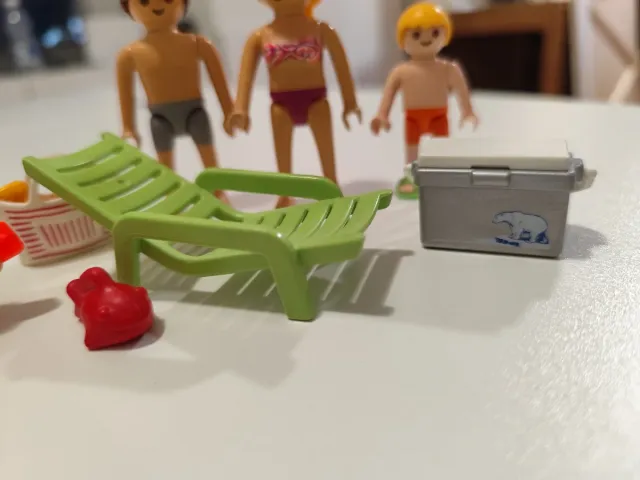 Figuras Playmobil Familia Playa