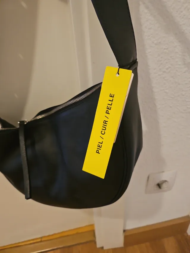 Bolso piel negro Parfois Nuevo