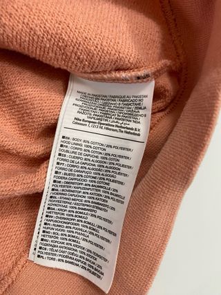 Felpa Nike donna rosa