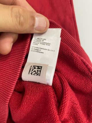 Felpa The North Face donna rossa