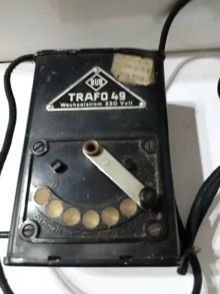 Karl BUB TRAFO 49 per trenino elettrico
