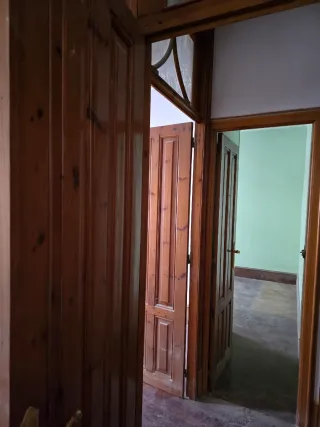 Puertas de madera de paso