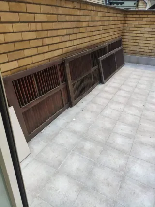 Porticones de madera