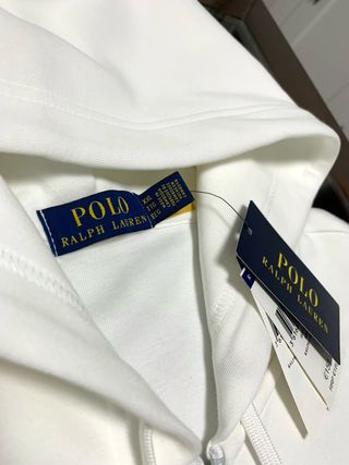 Sudadera Polo Ralph Lauren Blanca