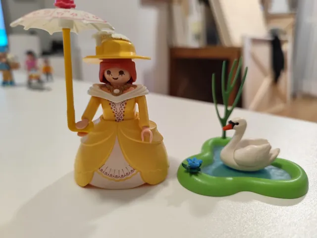 Playmobil Princesa con Paraguas y Cisne