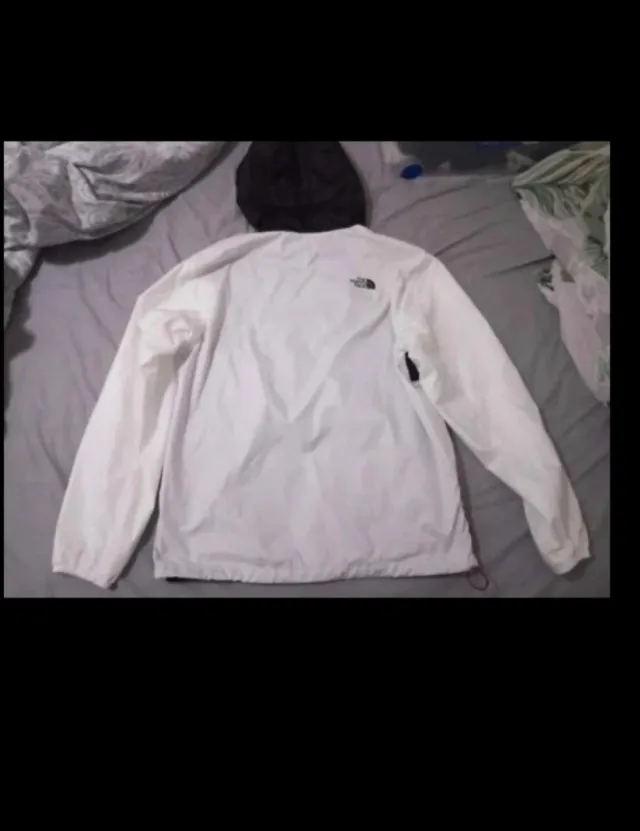 Chaqueta The North Face Anorak Blanca y Negra