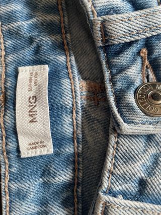 Pantalón vaquero recto Talla XS