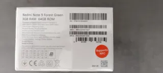 Xiaomi Redmi Note 9 Azul/Verde