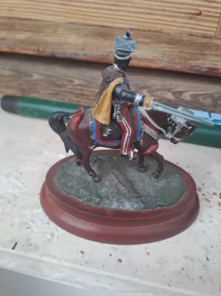 Soldatino a cavallo con sciabola