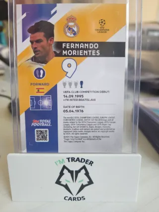 Fernando Morientes 33/99 Real Madrid Topps