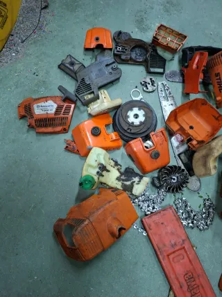 Lote piezas motosierra Stihl y Husqvarna