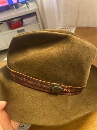 Cappello Panizza in feltro marrone
