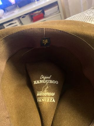 Cappello Panizza in feltro marrone