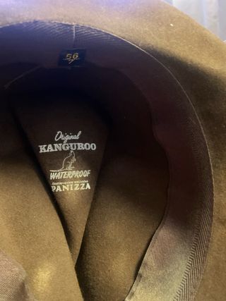 Cappello Panizza in feltro marrone