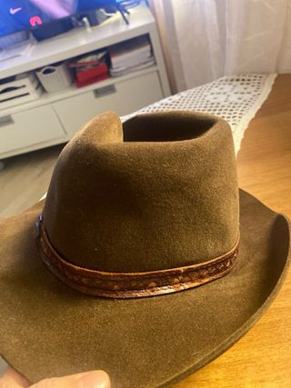 Cappello Panizza in feltro marrone