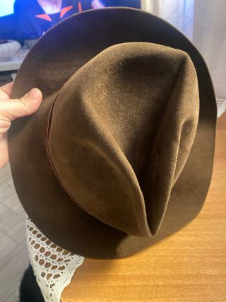 Cappello Panizza in feltro marrone